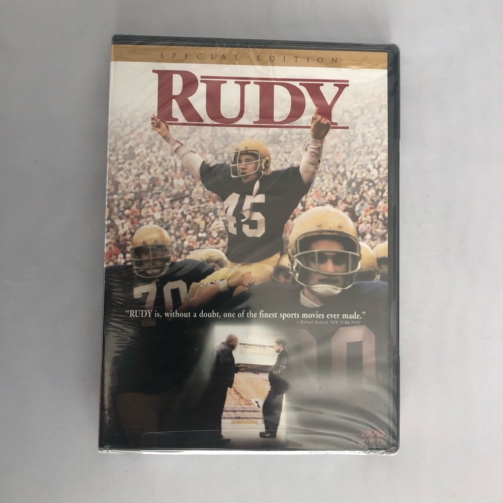 📀 Rudy Special Edition DVD Factory Sealed Perfect Condition 📀